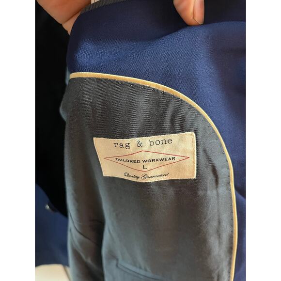 Rag and Bone - Tailored Workwear Blazer / size 40R / NWOT - Picture 7 of 10